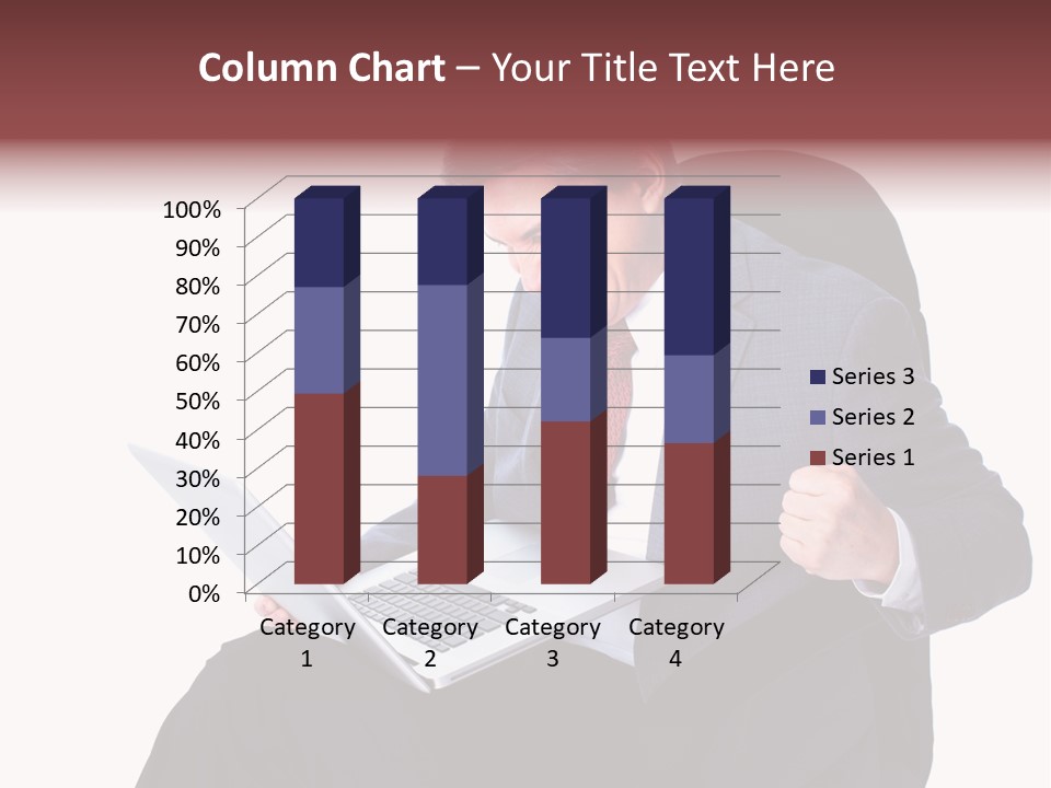 Success Armchair Tie PowerPoint Template