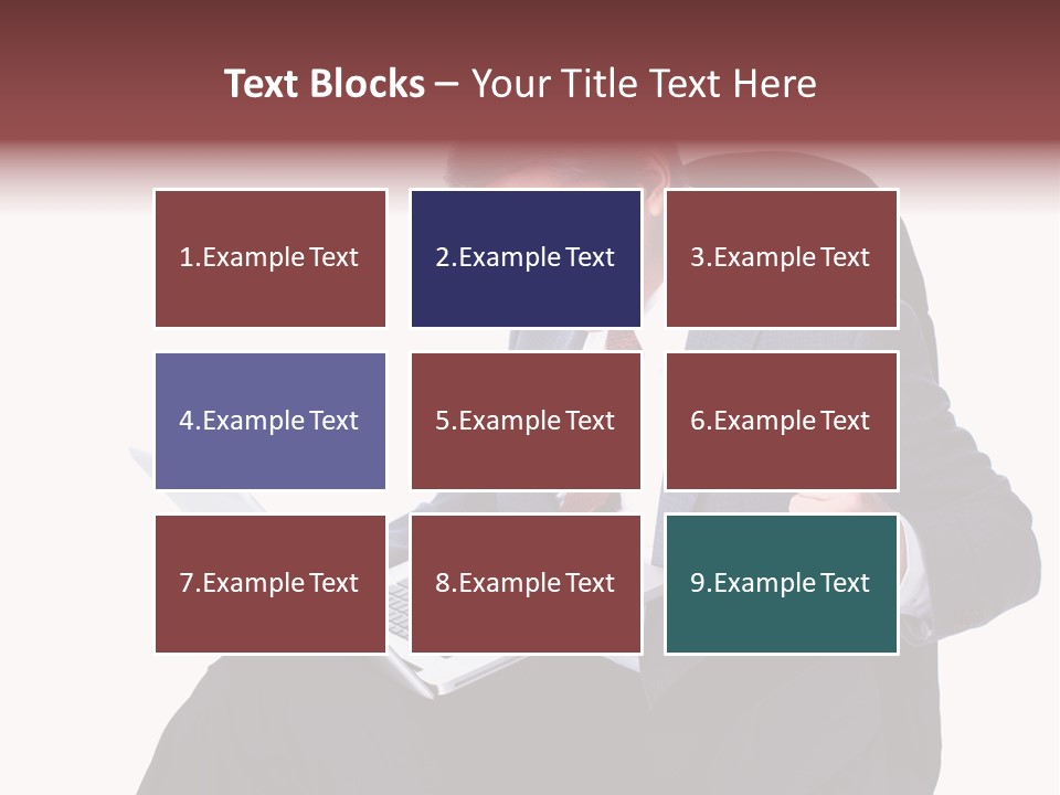 Success Armchair Tie PowerPoint Template