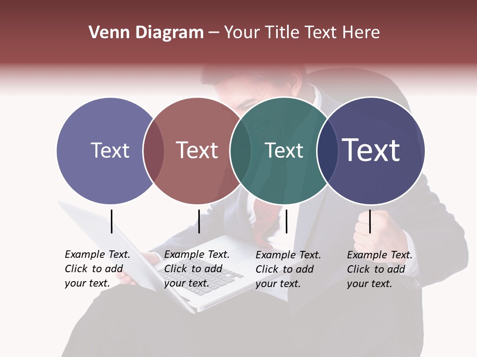 Success Armchair Tie PowerPoint Template