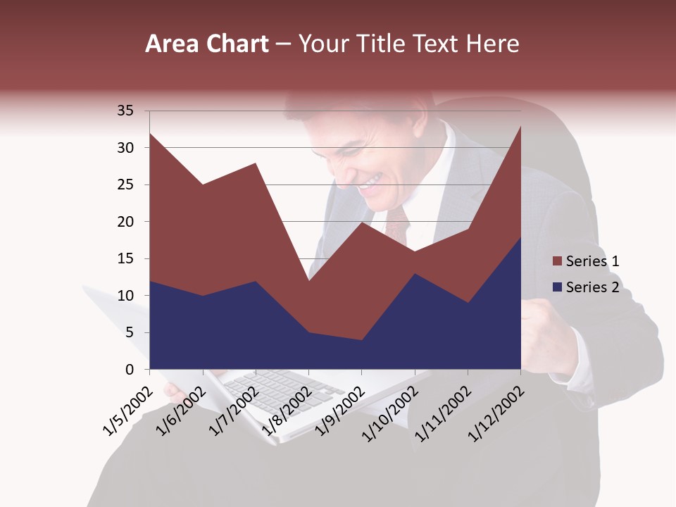 Success Armchair Tie PowerPoint Template