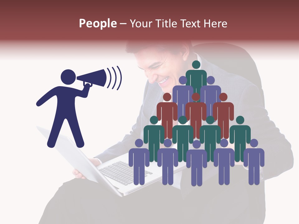 Success Armchair Tie PowerPoint Template