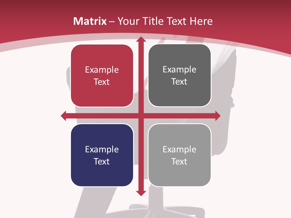 Successful Marketing Smiling PowerPoint Template