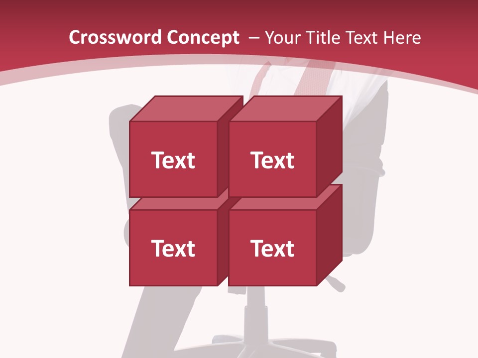 Successful Marketing Smiling PowerPoint Template