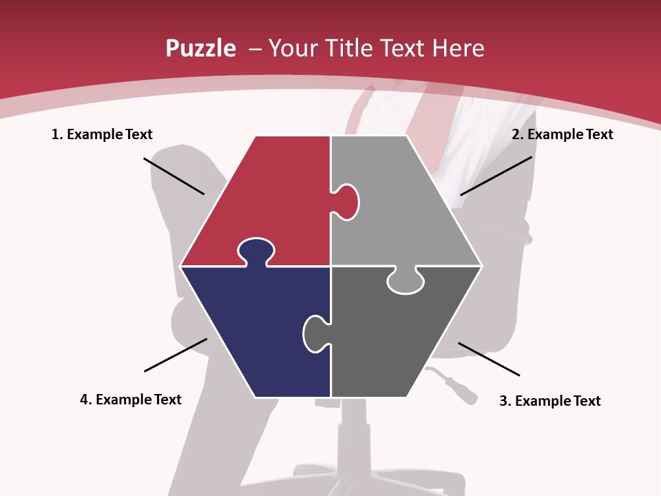 Successful Marketing Smiling PowerPoint Template