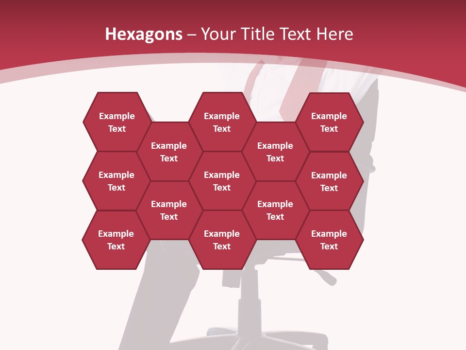 Successful Marketing Smiling PowerPoint Template