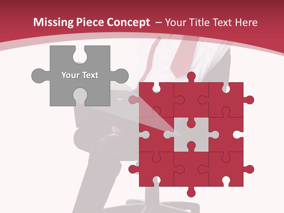 Successful Marketing Smiling PowerPoint Template