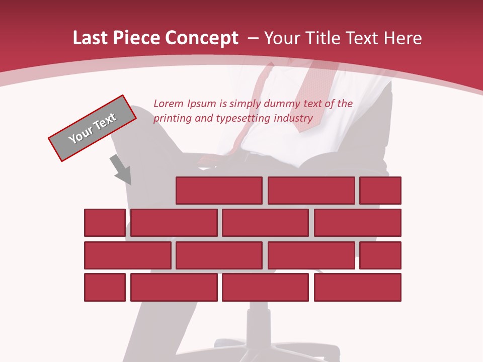 Successful Marketing Smiling PowerPoint Template