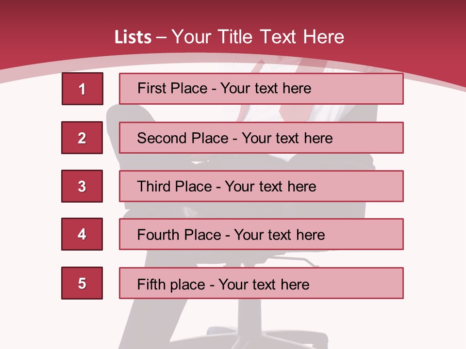Successful Marketing Smiling PowerPoint Template
