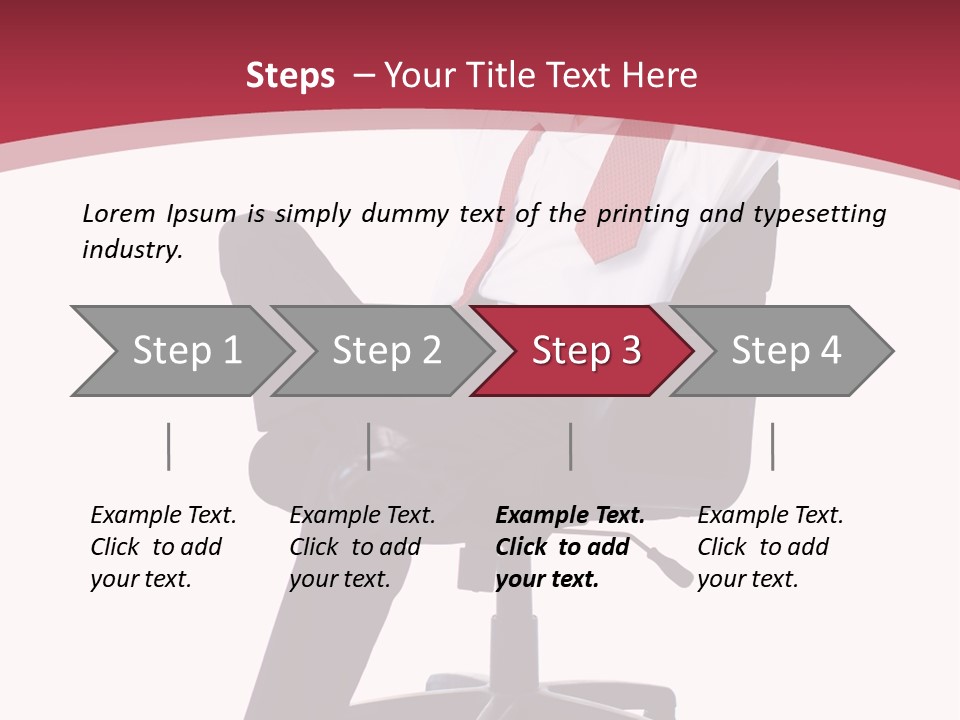 Successful Marketing Smiling PowerPoint Template