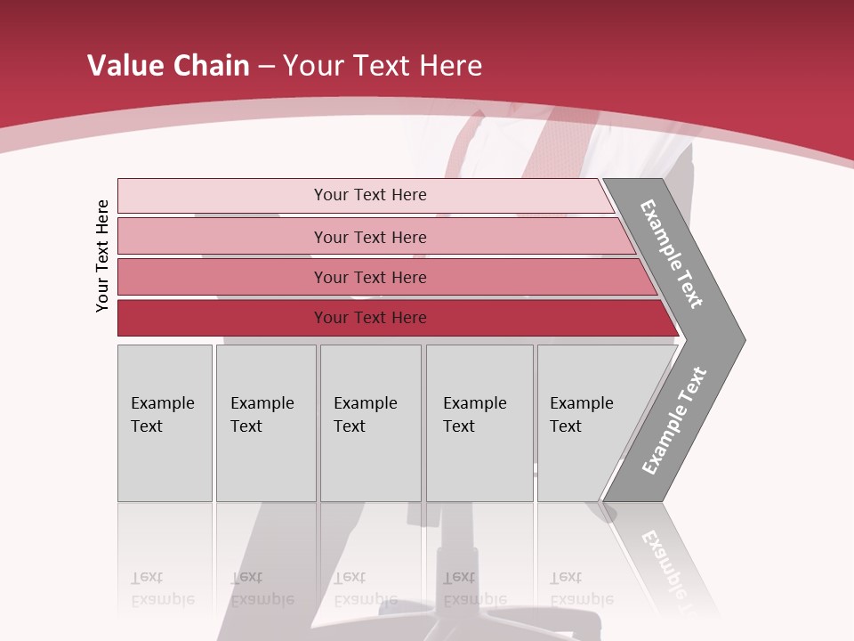 Successful Marketing Smiling PowerPoint Template
