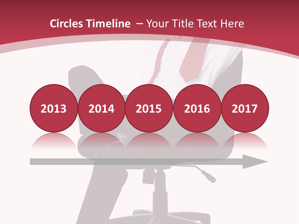 Successful Marketing Smiling PowerPoint Template