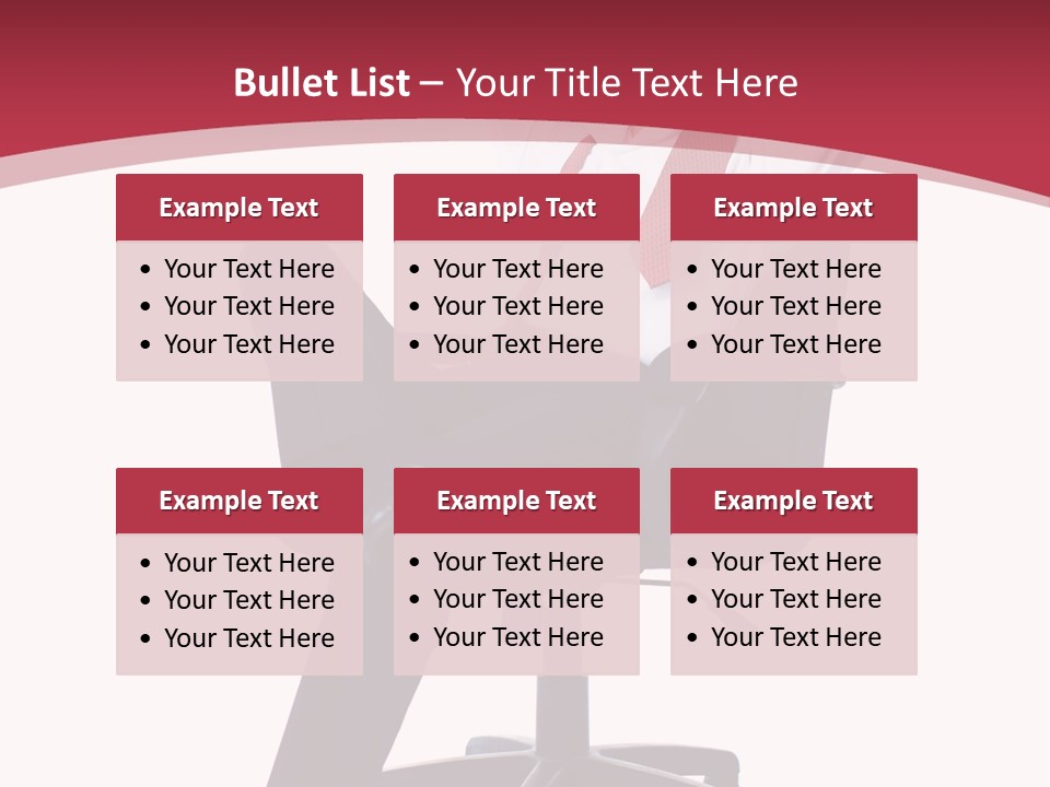 Successful Marketing Smiling PowerPoint Template
