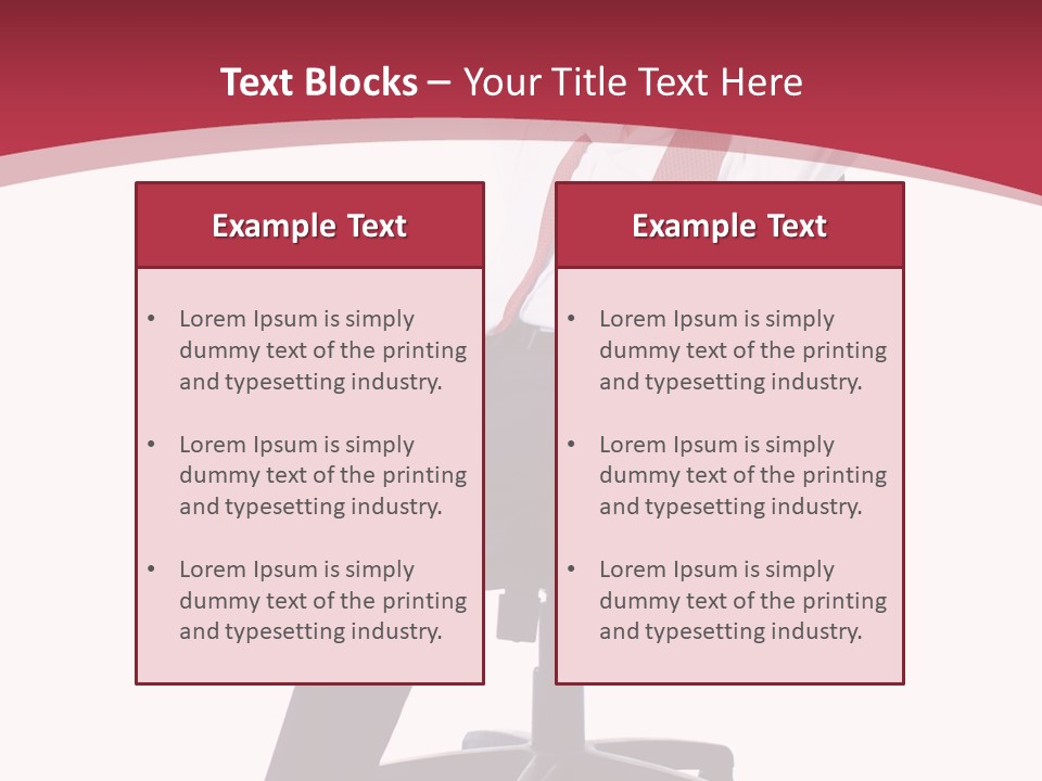 Successful Marketing Smiling PowerPoint Template