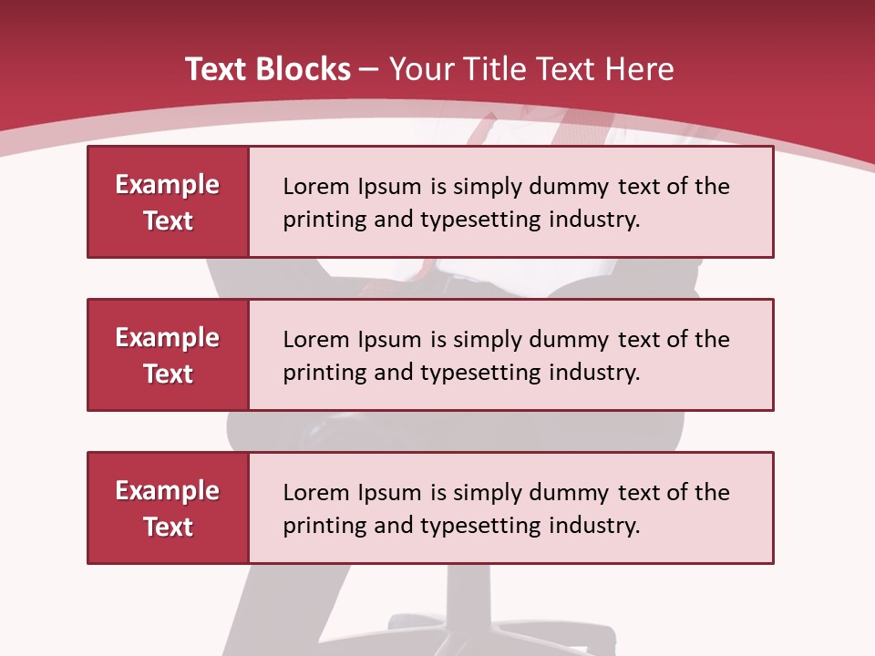 Successful Marketing Smiling PowerPoint Template