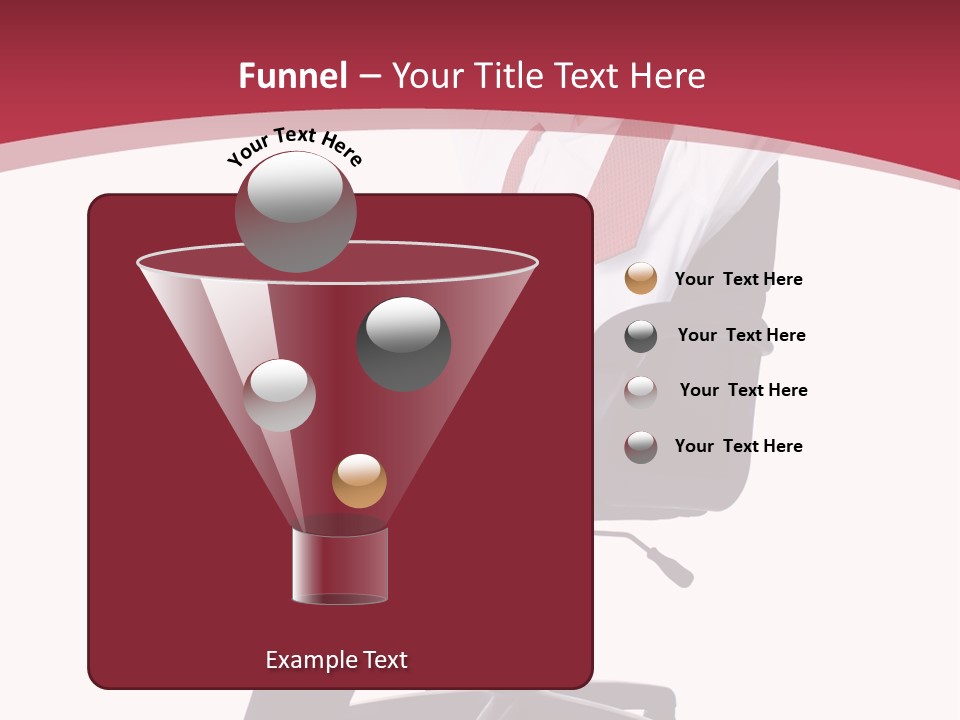 Successful Marketing Smiling PowerPoint Template