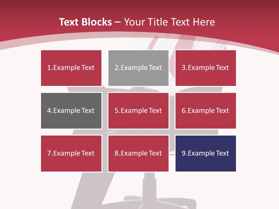 Successful Marketing Smiling PowerPoint Template