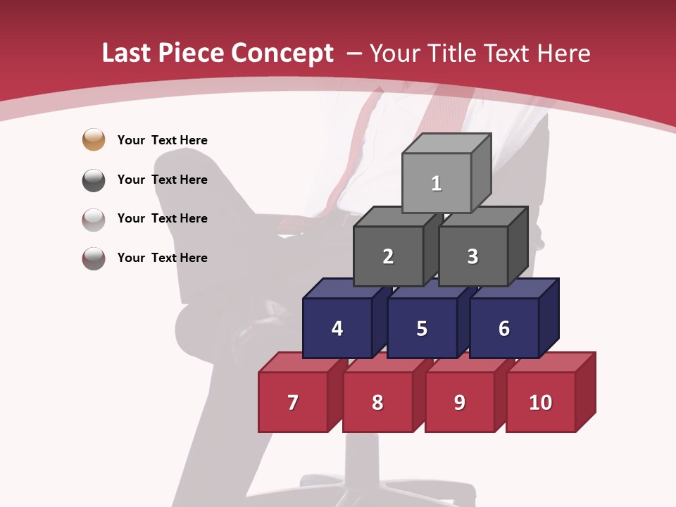 Successful Marketing Smiling PowerPoint Template