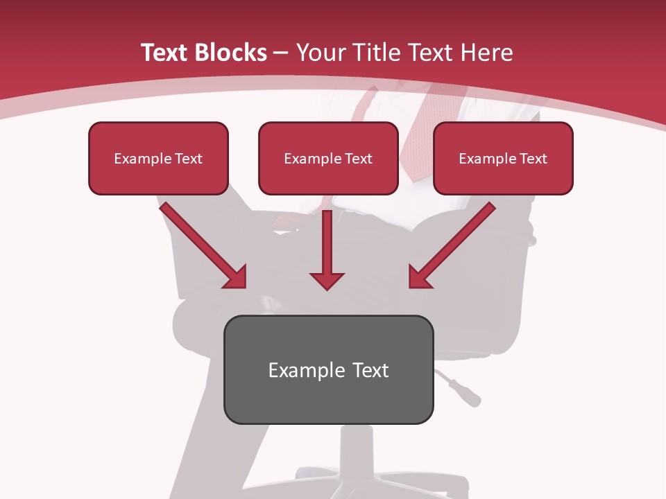Successful Marketing Smiling PowerPoint Template