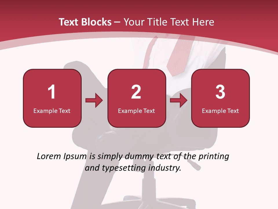 Successful Marketing Smiling PowerPoint Template