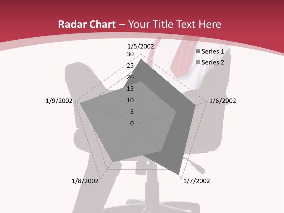Successful Marketing Smiling PowerPoint Template