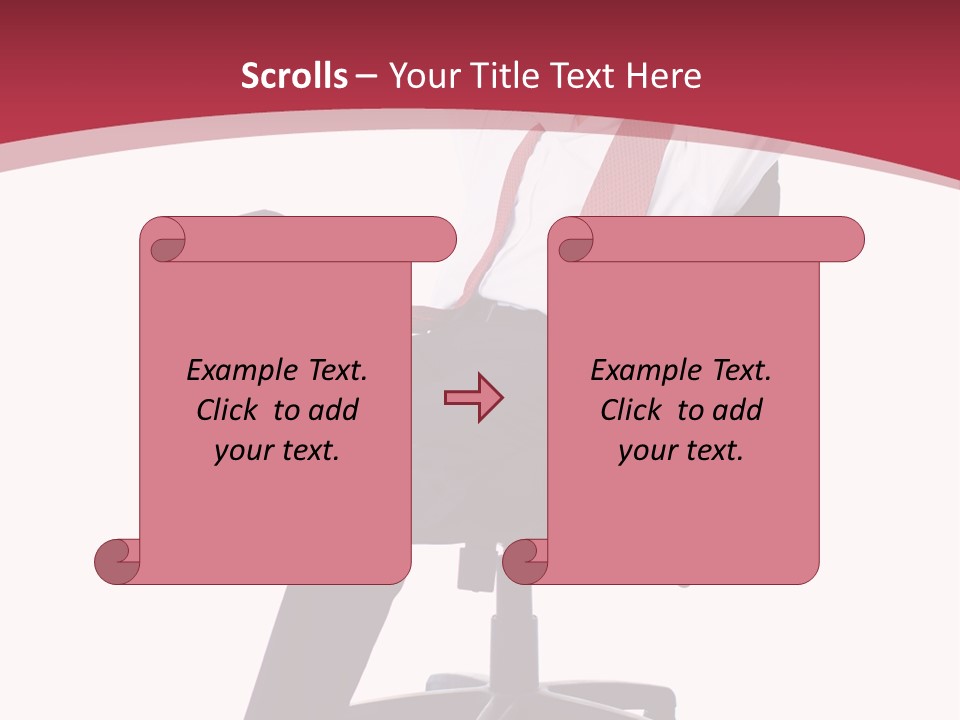 Successful Marketing Smiling PowerPoint Template