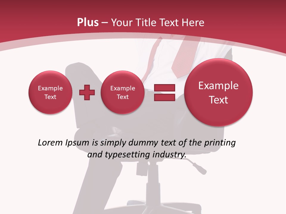 Successful Marketing Smiling PowerPoint Template