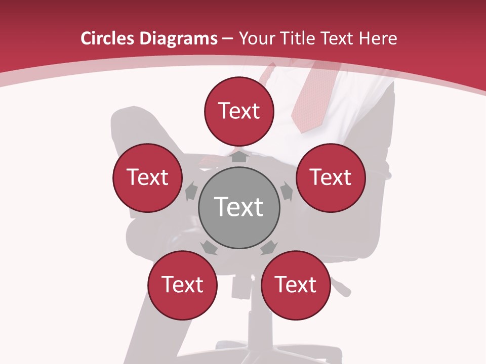 Successful Marketing Smiling PowerPoint Template