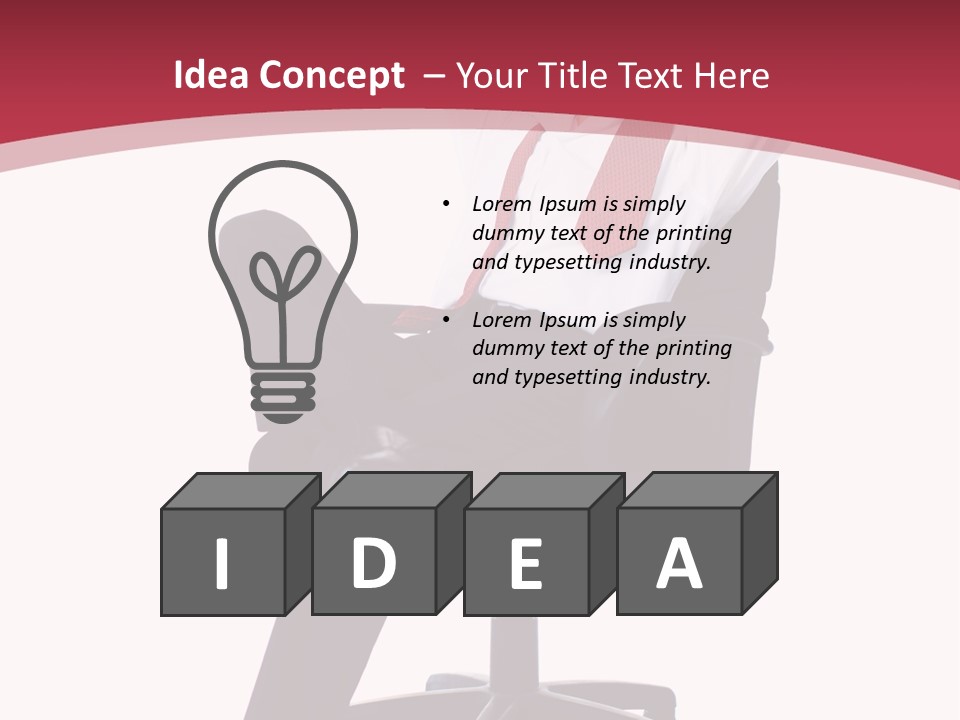 Successful Marketing Smiling PowerPoint Template