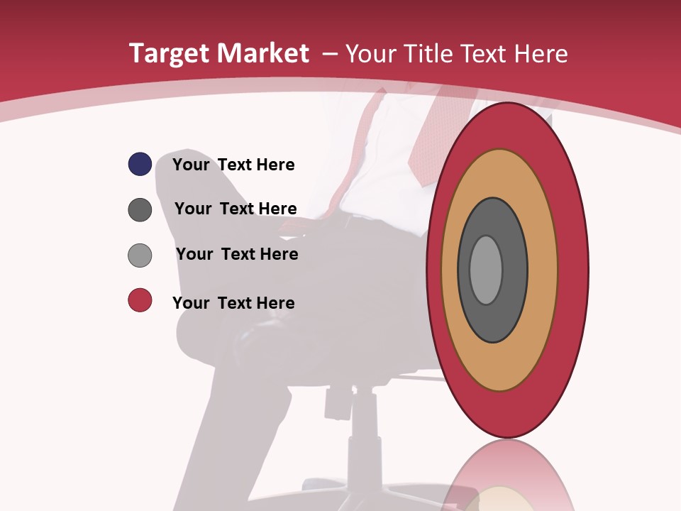 Successful Marketing Smiling PowerPoint Template