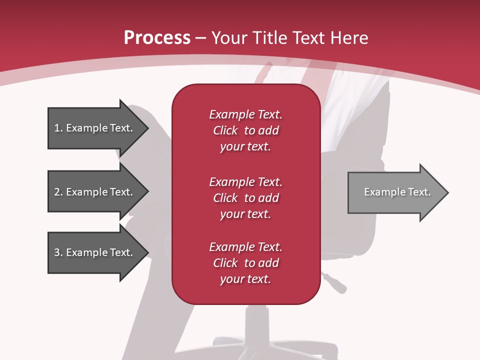 Successful Marketing Smiling PowerPoint Template