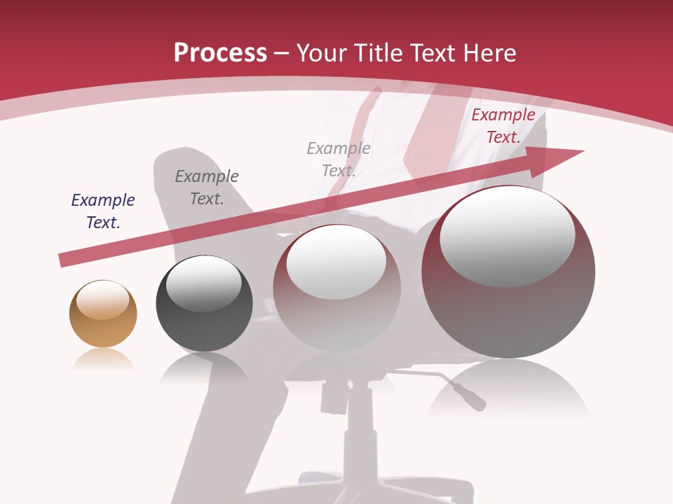 Successful Marketing Smiling PowerPoint Template