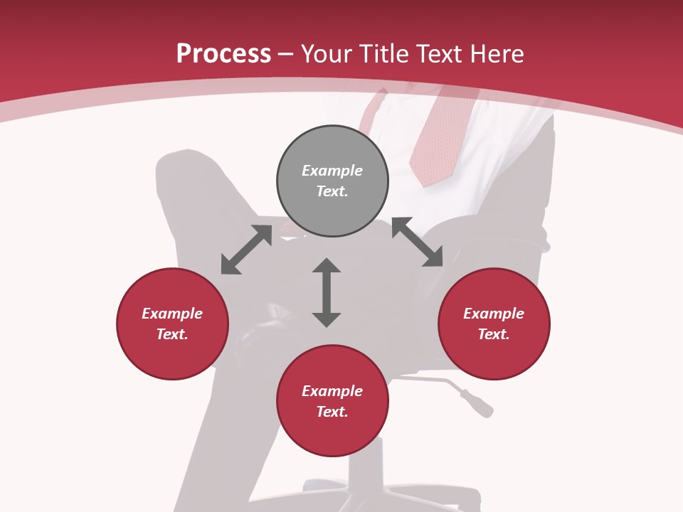 Successful Marketing Smiling PowerPoint Template