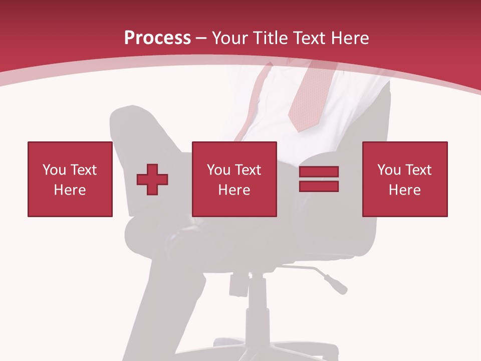 Successful Marketing Smiling PowerPoint Template