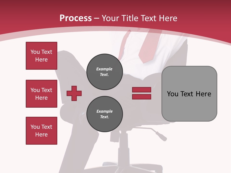 Successful Marketing Smiling PowerPoint Template