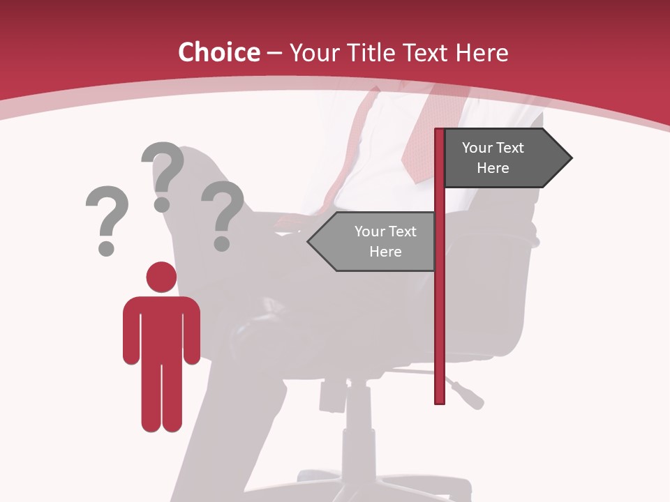 Successful Marketing Smiling PowerPoint Template