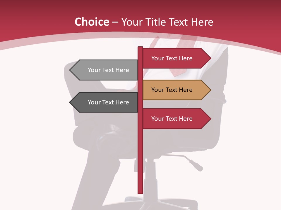 Successful Marketing Smiling PowerPoint Template
