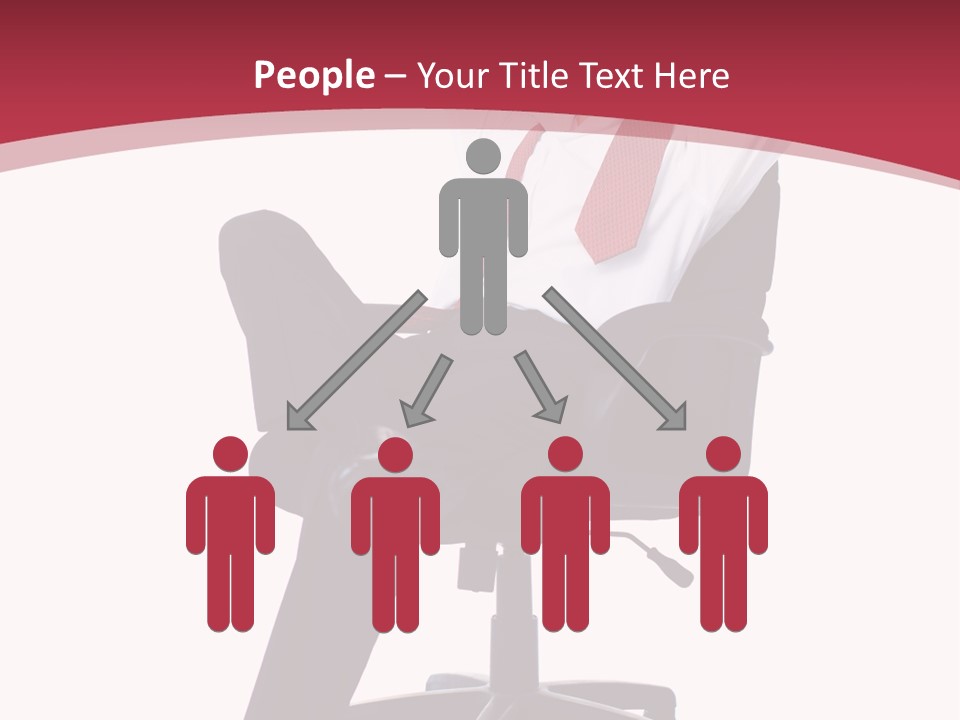 Successful Marketing Smiling PowerPoint Template