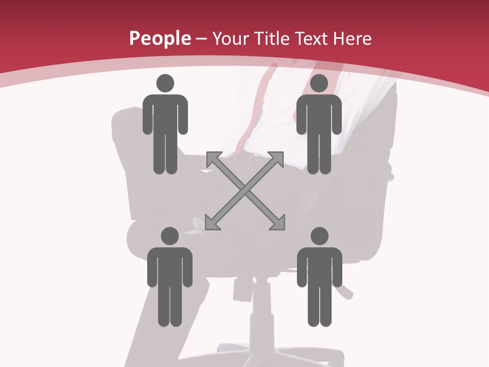 Successful Marketing Smiling PowerPoint Template