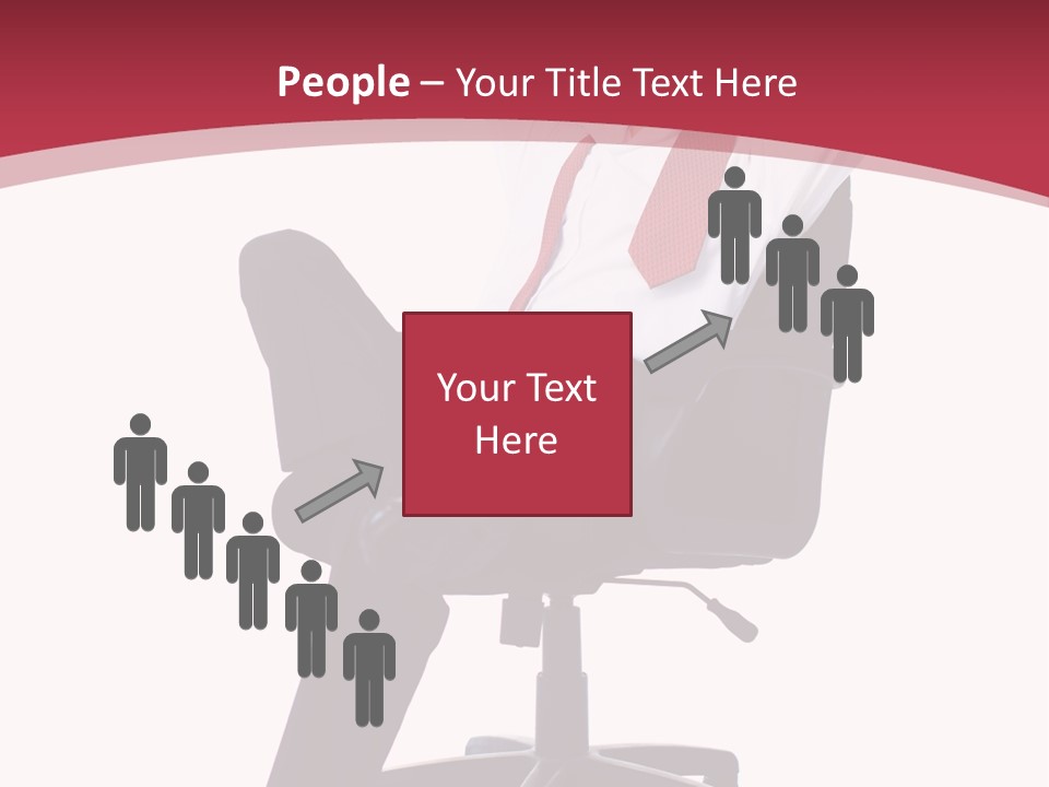 Successful Marketing Smiling PowerPoint Template