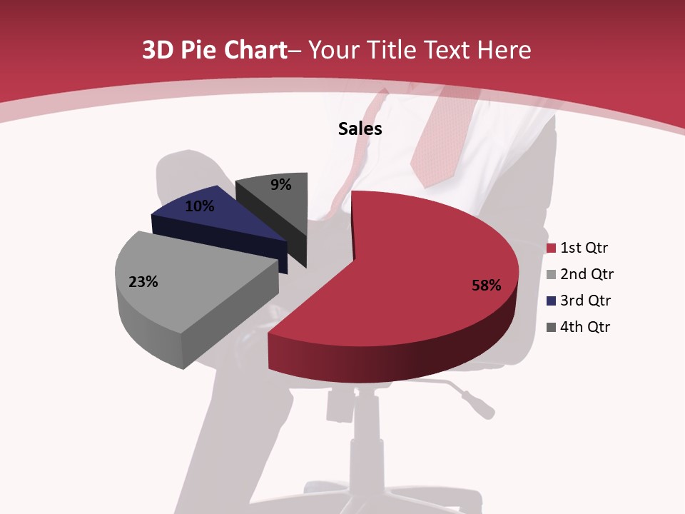Successful Marketing Smiling PowerPoint Template
