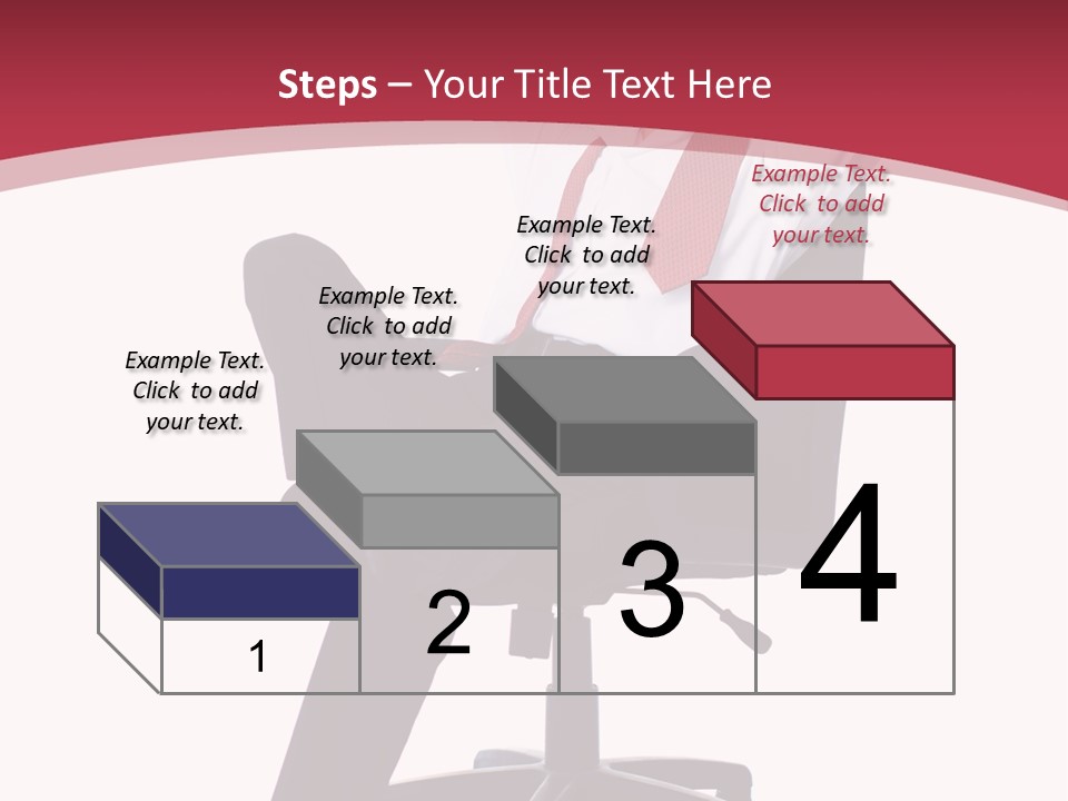 Successful Marketing Smiling PowerPoint Template