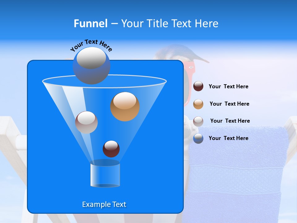 Colorful Puppy Lazy PowerPoint Template