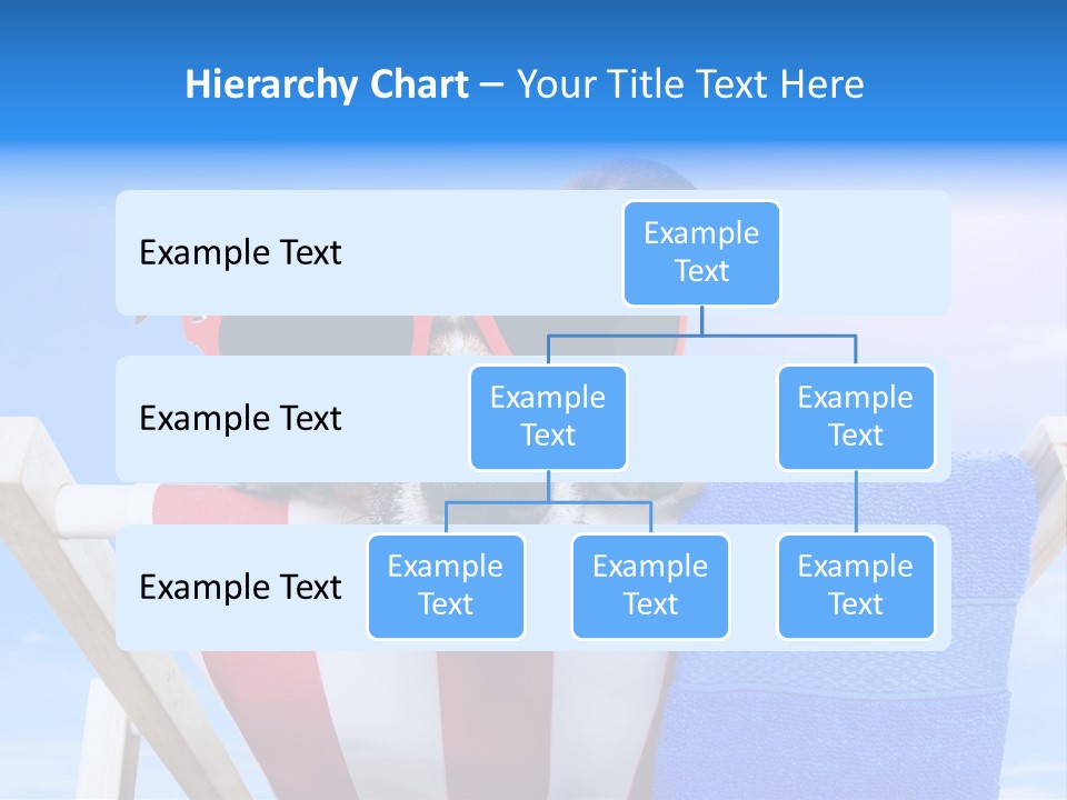 Colorful Puppy Lazy PowerPoint Template