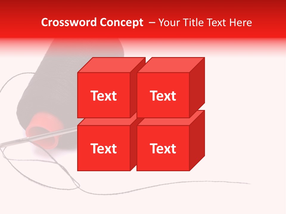 Coil Design Spool PowerPoint Template