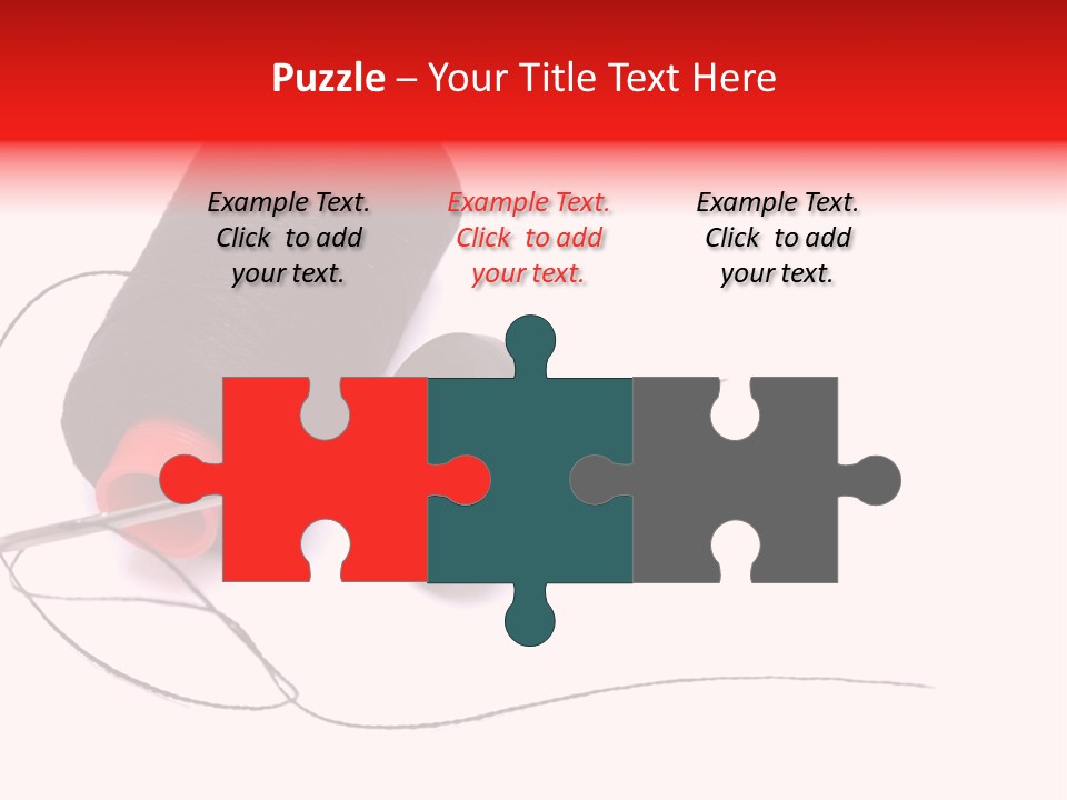 Coil Design Spool PowerPoint Template