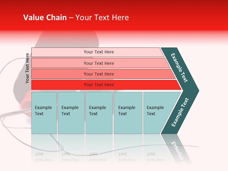 Coil Design Spool PowerPoint Template