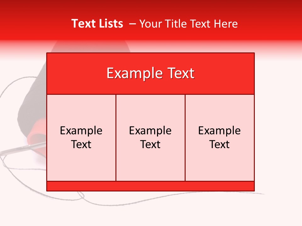 Coil Design Spool PowerPoint Template