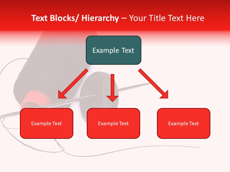 Coil Design Spool PowerPoint Template