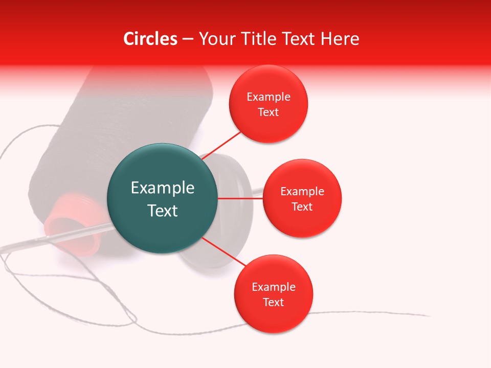 Coil Design Spool PowerPoint Template