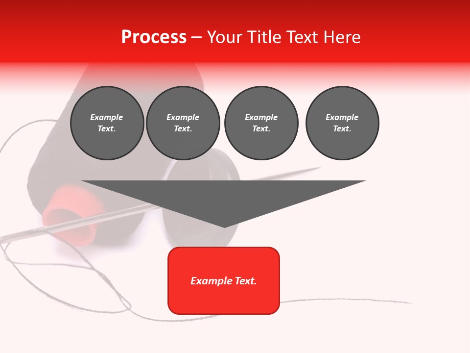 Coil Design Spool PowerPoint Template